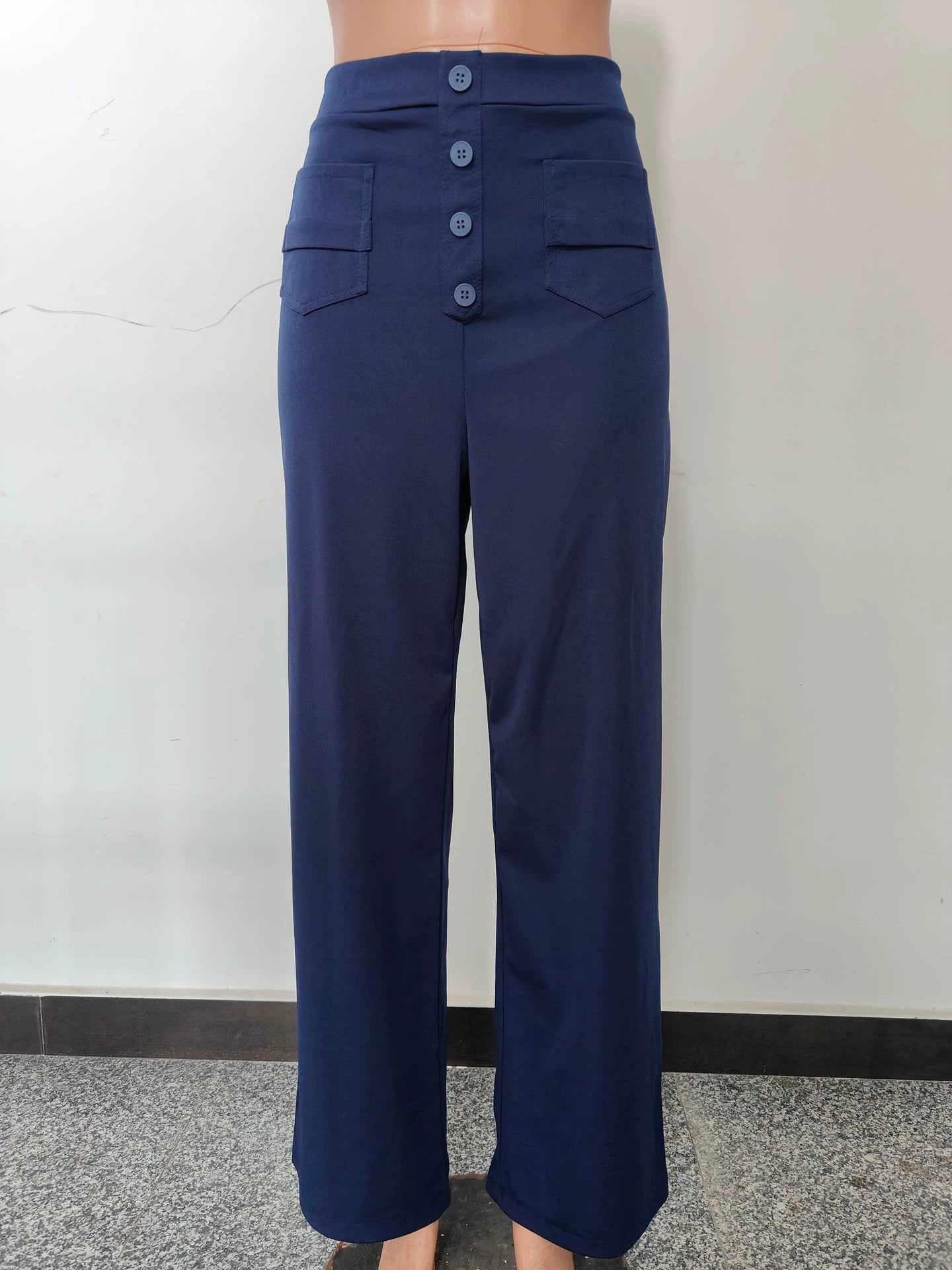 🔥Hot Sale 8000+💷Hyvä hinta🔥Naisten rento korkeavyötäröinen Stretch-housut