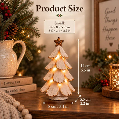 🎄✨ Vintage LED-juletræ – Bring nostalgi til live! 💡