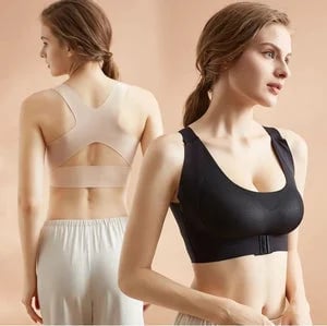 KØB 1, FÅ 1 GRATIS: Oplev ultimativ støtte og perfekt holdning med vores Frontluknings-BH! ✨