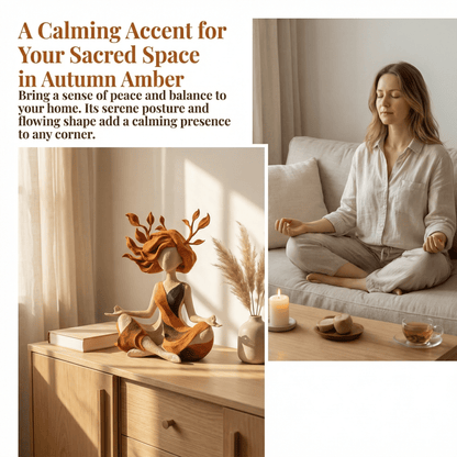 🧘Serenity Growth | Inner Harmony Skulpturel Figurin 🌙