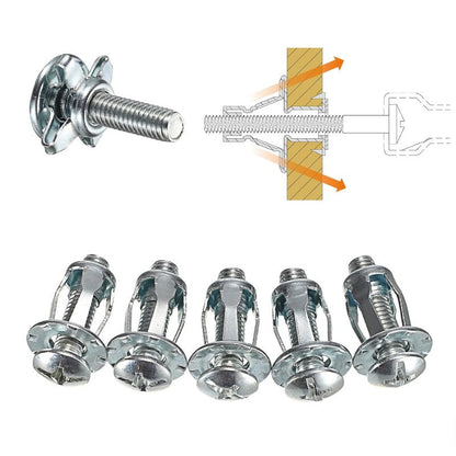 M4/M5/M6 Ontto Teräsmuovilaatta Aluminiumlaatta Laajakoukku