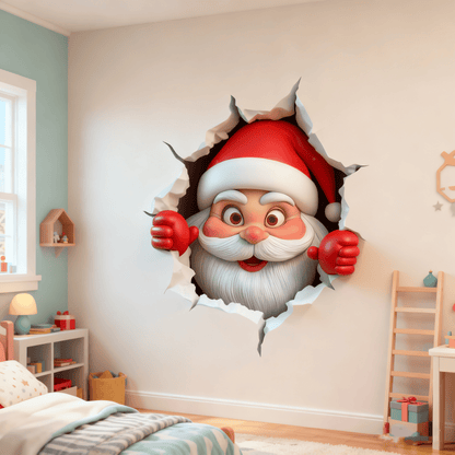 🎁Julesalg Kun 99 kr!!🔥🎅Kreativt Julevægklistermærke