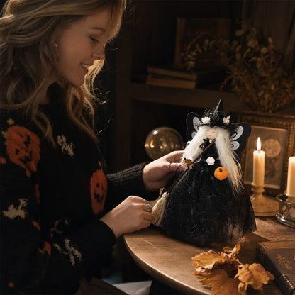 🧙‍♀️ Halloween heksedukke-dekorationer til hjem og fest 🎃