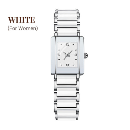 ⌚Fashion Keramisk Kvadratisk Quartz Ur