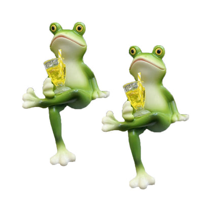 🐸 Frø Urtepotte-Hænger Ornament 🍷