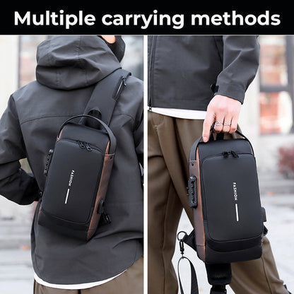 2024 Uusi yksinkertainen vedenpitävä vedenpitävä Crossbody olkalaukku