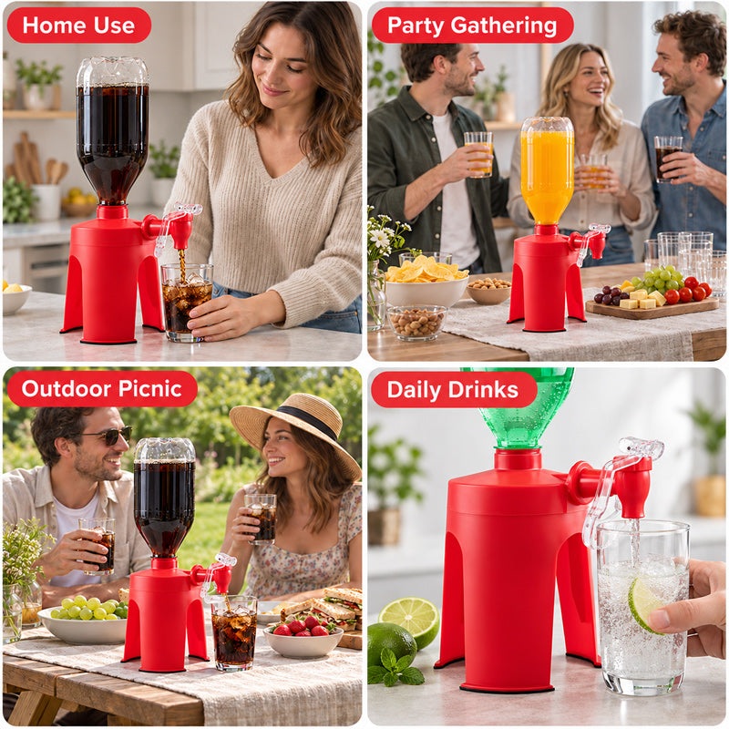 🥤 Kreativ sodavandsdispenser
