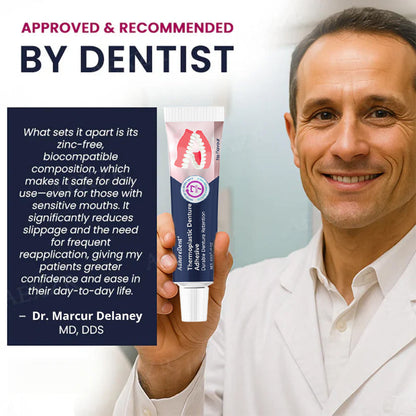 AdhereDent® termoplastinen hammasproteesiliima ⏳ Kestava proteesin kiinnitys