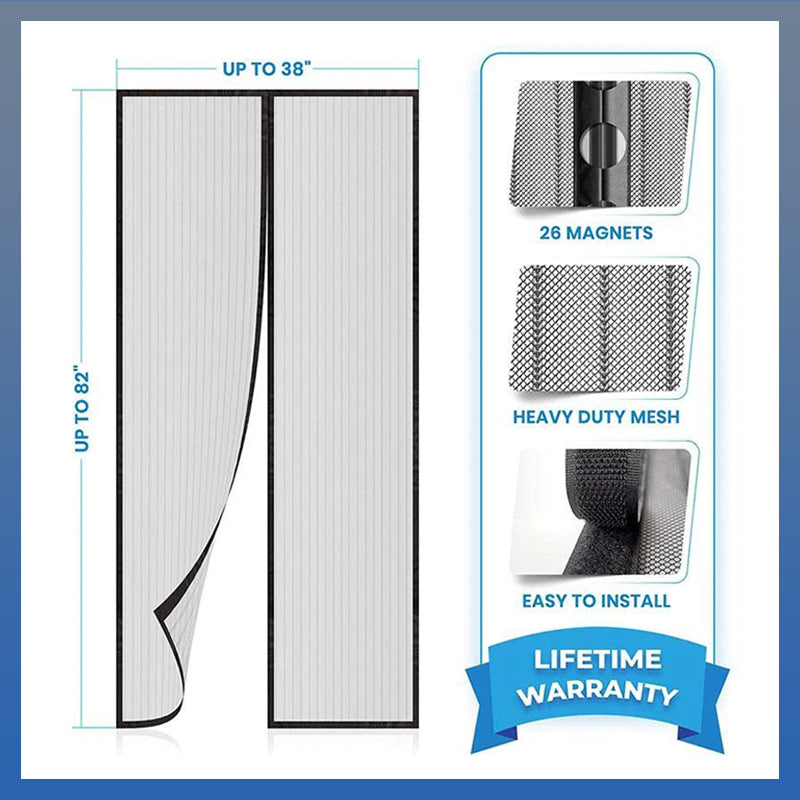 Magneettinen Flyscreen ovi
