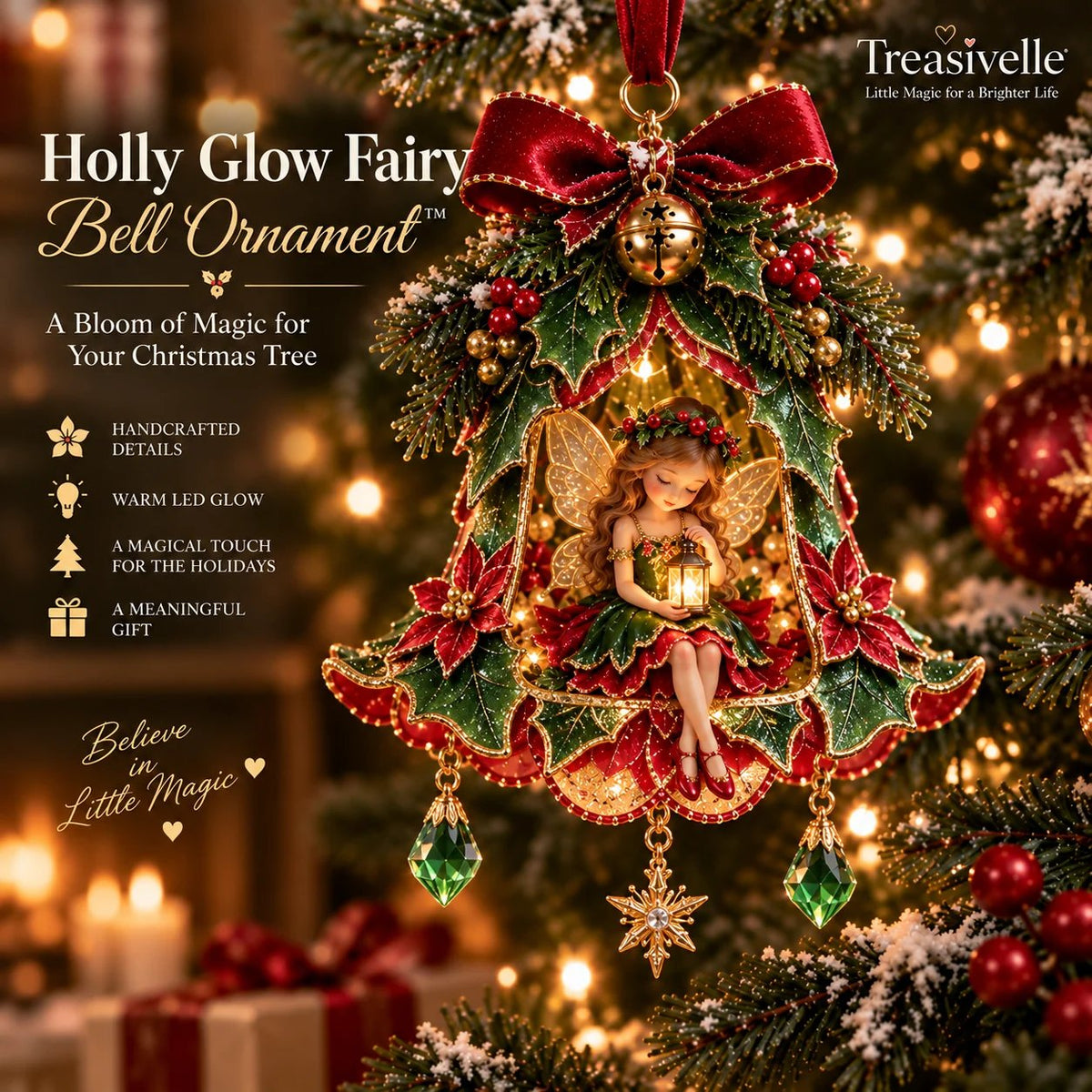 🧚‍♀️✨ Enchanted Fairy Bell Julornament™