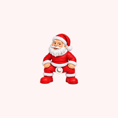 🎅 Sjov julemands-tandpastapresse 🍑😂