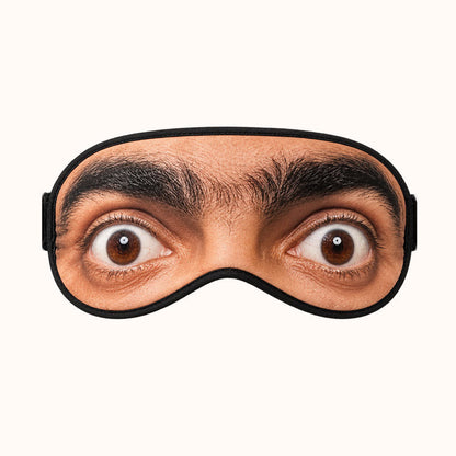 😴 Sjov sovemaske med åbne øjne
