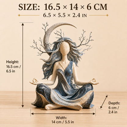 🧘Serenity Growth | Inner Harmony Skulpturel Figurin 🌙