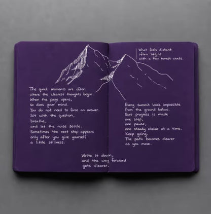 📘 Notedfy Think Blue Notebook – En Anden Slags Side til Bedre Idéer 💙