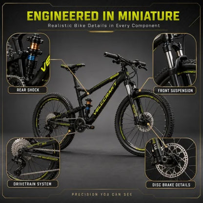 🎉🔥 50% RABAT - 🚲 DIY Mountainbike Model Sæt – Byg, Udstil & Saml 🚵‍♂️