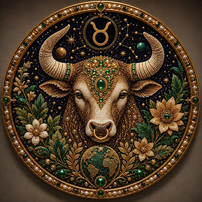 🔥 12 Stjernetegn Perlekunst-sæt ♈🌙