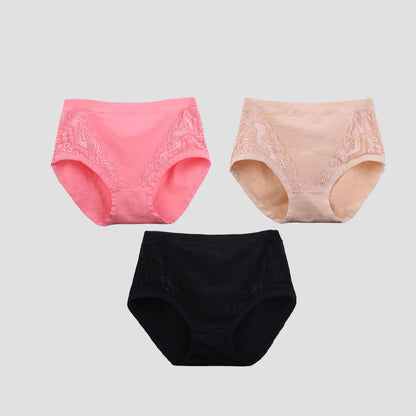 【XL-6XL】💟 Plus kokoisten naisten alushousut puuvillaa