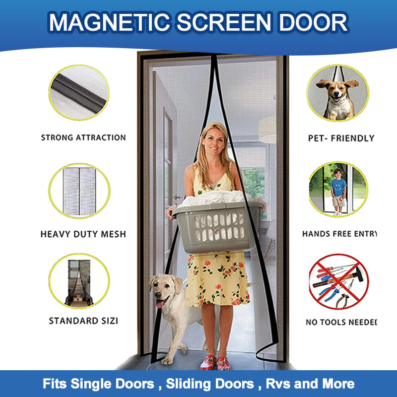 Magneettinen Flyscreen ovi