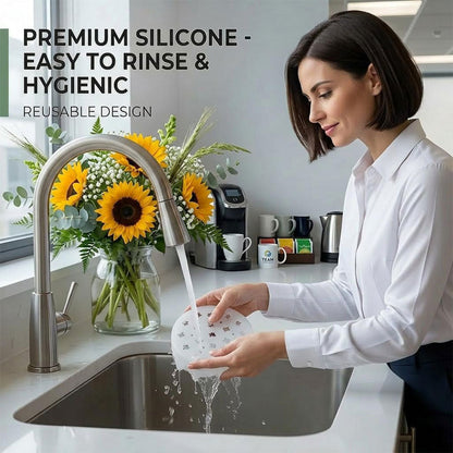 🎁 Køb 1, få 1 GRATIS 🌼 Gør dine blomster ranke og smukke – Silikoneholder til blomsterbuketter ✨