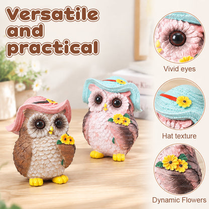 🦉 Kreativ uglefigur til hjem, have & borddekoration 🏡