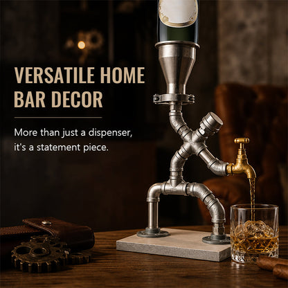 Industriel Stil Gravitations-Juicedispenser