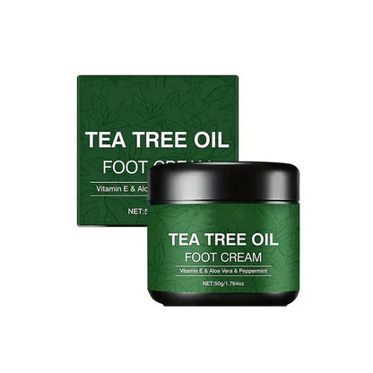 🎁 KUN I DAG: Få en GRATIS professionel fodfil med hver bestilling!✨ 💝Beroligende fodpleje med aloe vera og tea tree