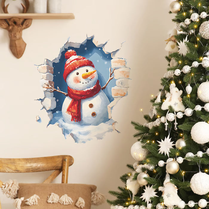 🎁Julesalg Kun 99 kr!!🔥🎅Kreativt Julevægklistermærke