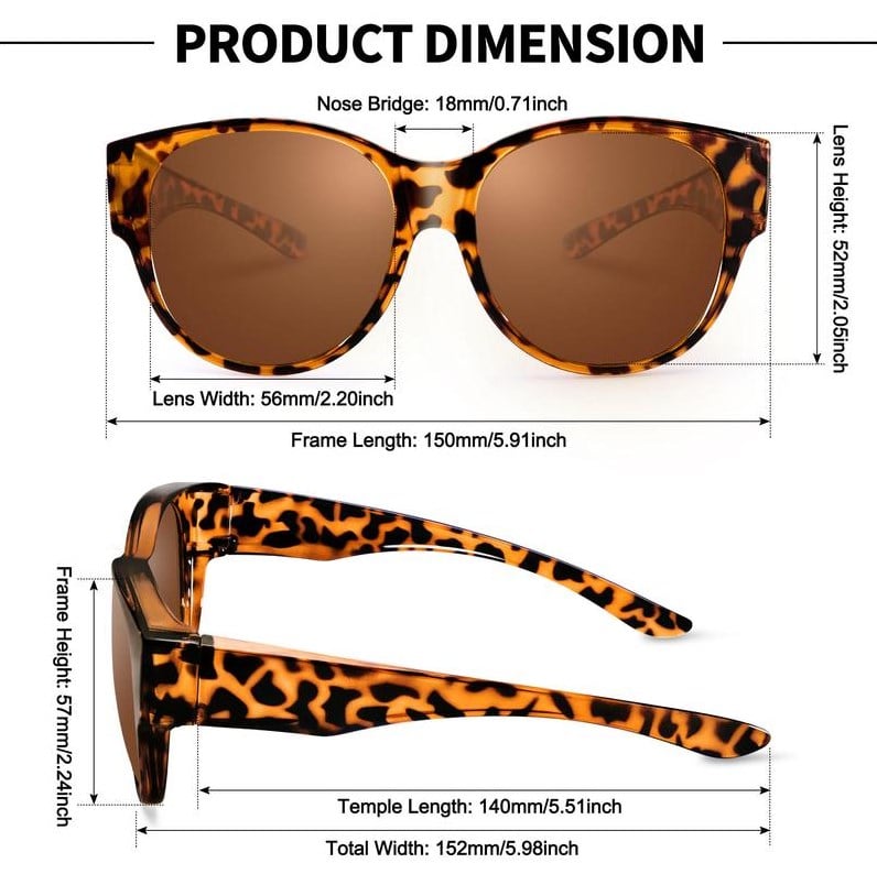 Elegant Cat-Eye Solbrille – Inkl. GRATIS Luksus-læderæske & Pudseklud! 🎁✨