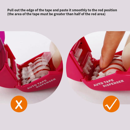 ✂️📦 Automatisk Tape Dispenser – Pak Ind Med Én Hånd!
