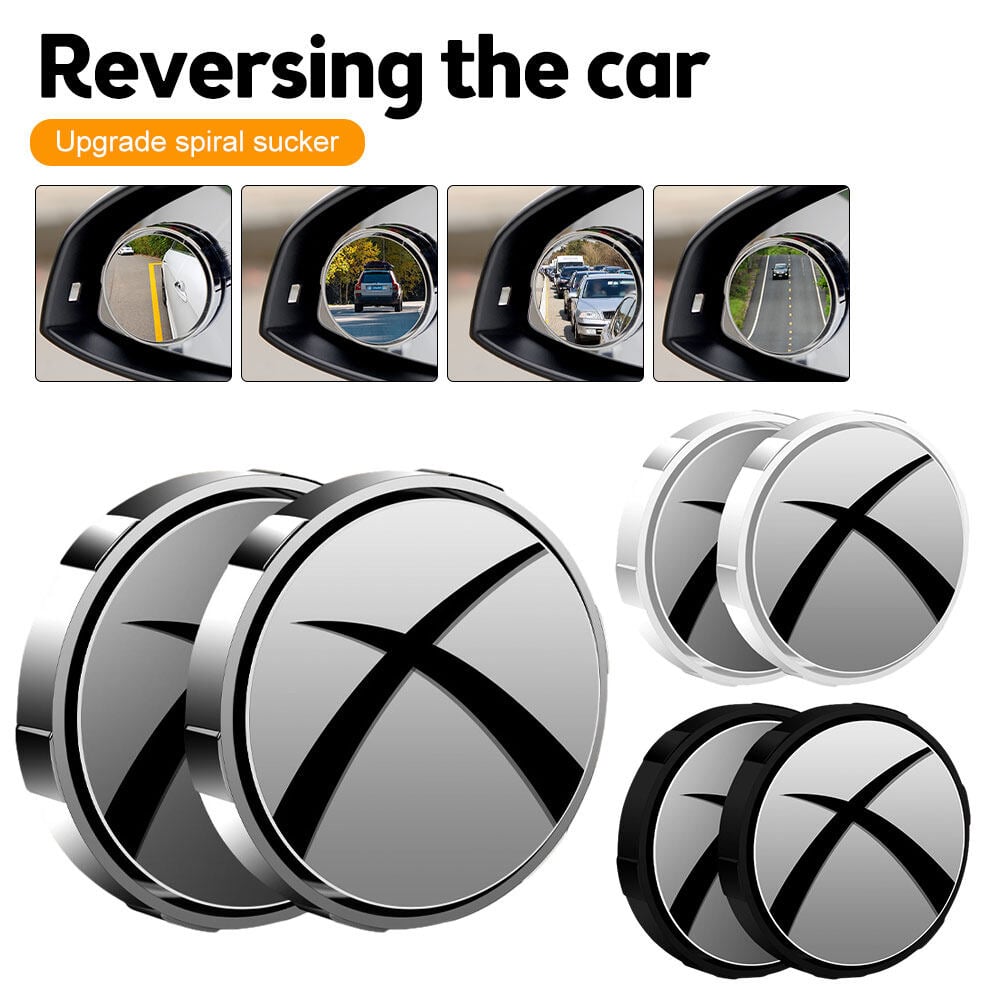 Sugkopp bil konvex dödvinkelspegel (1 set / 2 st)/Suction cup car convex wide-angle mirror (1 set / 2 pcs)Rearview mirror (taustapeili)