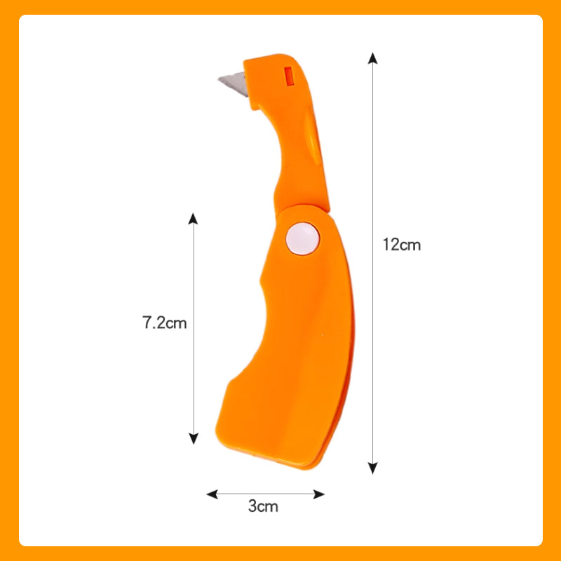 🍊 Sammenklappelig appelsinskræller – Nem skrælning uden rod, perfekt til at tage med på farten