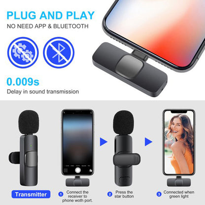 Melua vaimentava Bluetooth-mikrofoni