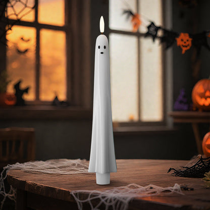 🎃👻 Etäohjattava kummitusvalo 3D-leimuavalla sydämellä 👻🎃