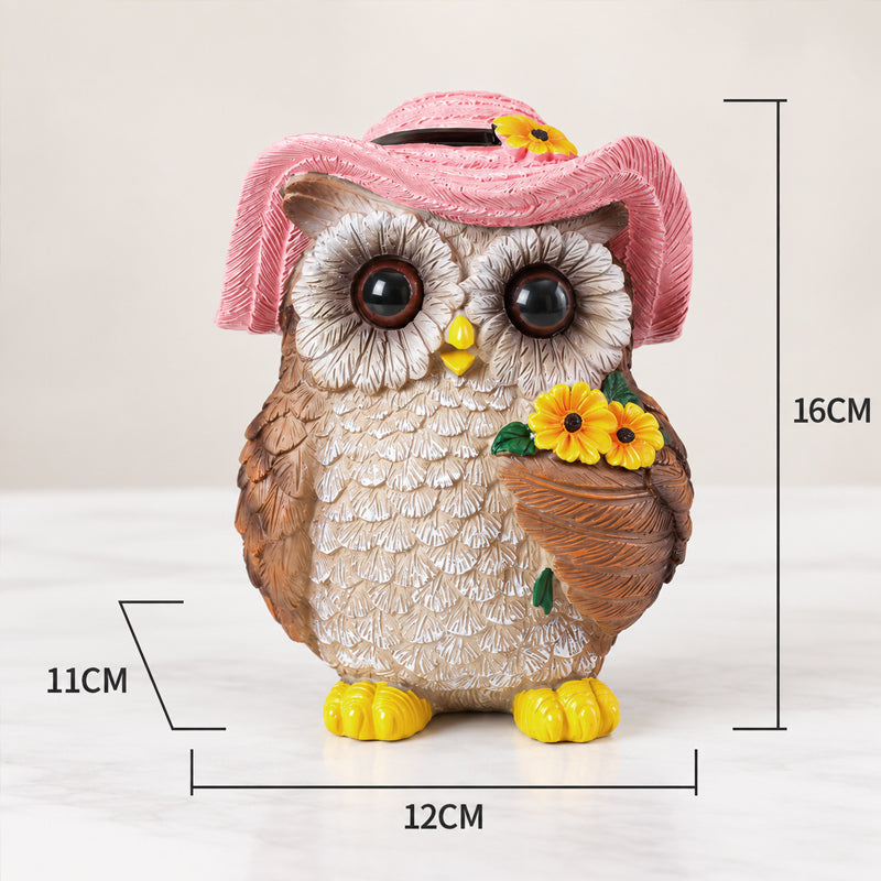 🦉 Kreativ uglefigur til hjem, have & borddekoration 🏡
