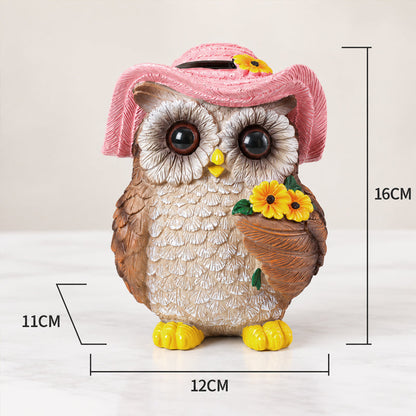 🦉 Kreativ uglefigur til hjem, have & borddekoration 🏡