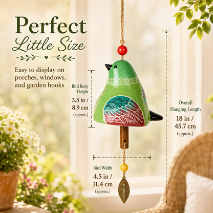 🐦🎨 Garden Songbird Wind Chime – et strejf af farve og sang til veranda og have 🌿