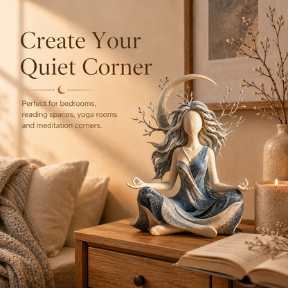 🧘Serenity Growth | Inner Harmony Skulpturel Figurin 🌙