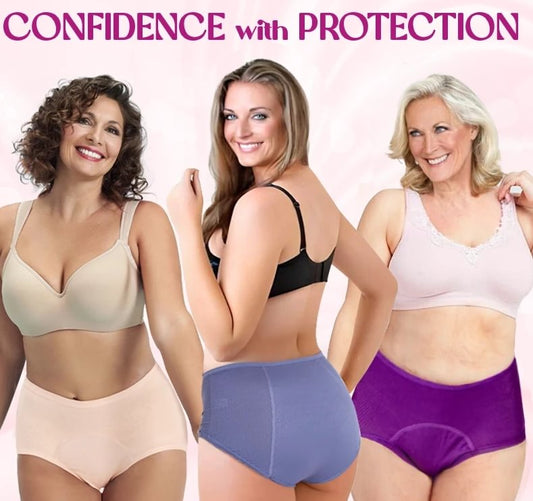 🌸Last Day-Buy 1 Get 3 Packs🔥2025 Bestseller High Waist Leakproof Panties