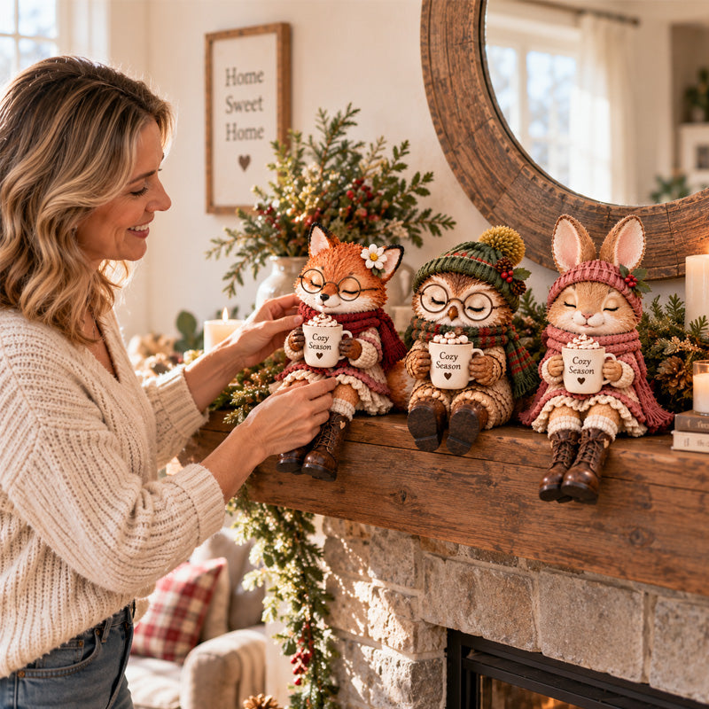 🦊 Hjertevarmende jule-dyr ledsagere 🦉🐰