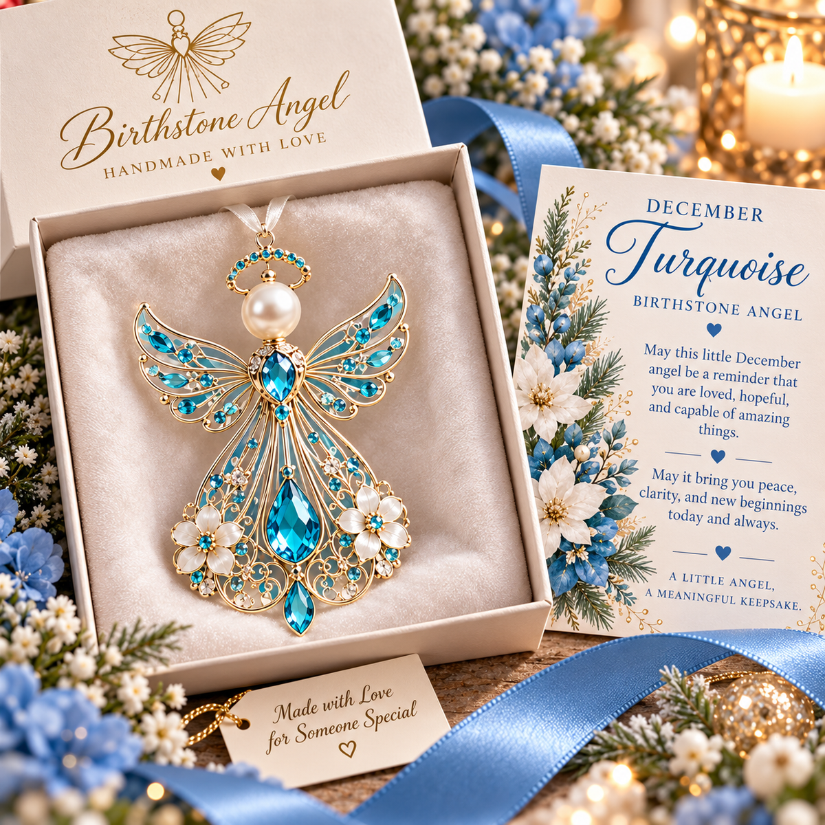 ✨ Birth Month Guardian Angels — En engel valgt specielt til dig 👼💎