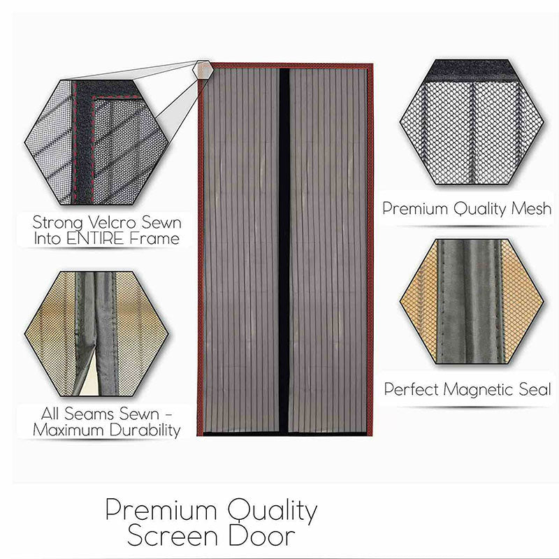 Magneettinen Flyscreen ovi