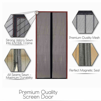 Magneettinen Flyscreen ovi