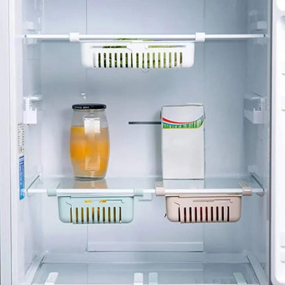 Aufbewahrungsregal für Kühlschrank / Jääkaapin varastointiteline