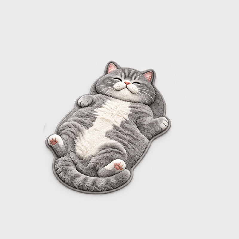 🐱 Katteformet dørmåtte