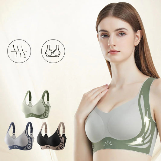 Osta 2 saat 1 ilmaiseksi (3kpl)❤️Anti-Sagging Wire Free Push-Up Bra