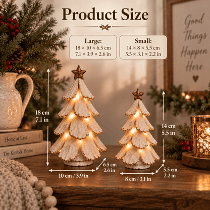 🎄✨ Vintage LED-juletræ – Bring nostalgi til live! 💡