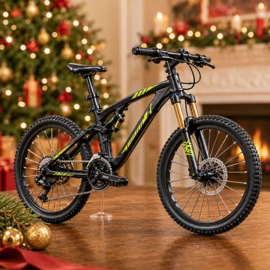 🎉🔥 50% RABAT - 🚲 DIY Mountainbike Model Sæt – Byg, Udstil & Saml 🚵‍♂️