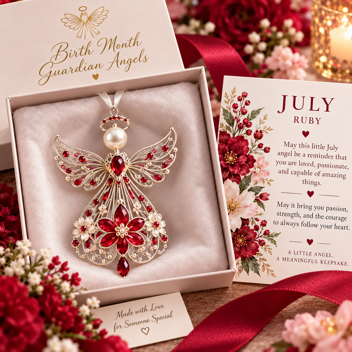 ✨ Birth Month Guardian Angels — En engel valgt specielt til dig 👼💎