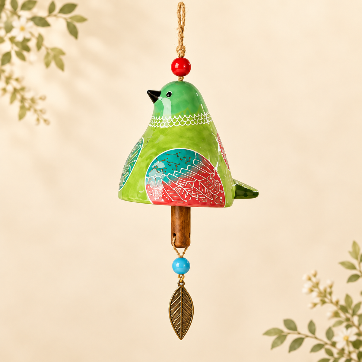 🐦🎨 Garden Songbird Wind Chime – et strejf af farve og sang til veranda og have 🌿