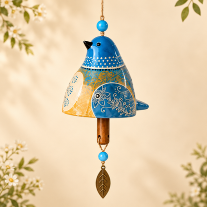 🐦🎨 Garden Songbird Wind Chime – et strejf af farve og sang til veranda og have 🌿